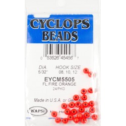 Painted Cyclops Beads