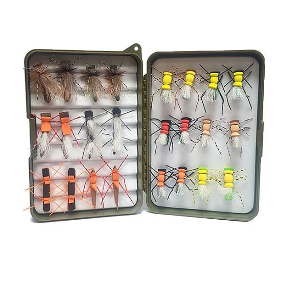 Combo 24 Atractors Dry Flies 2