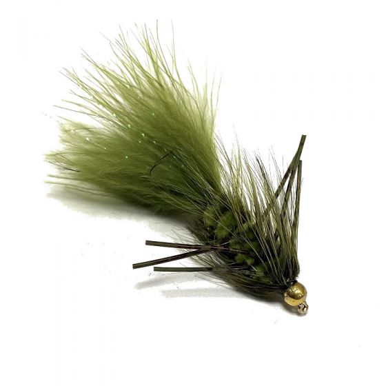 BH Woolly Bugger Olive Rubber Legs