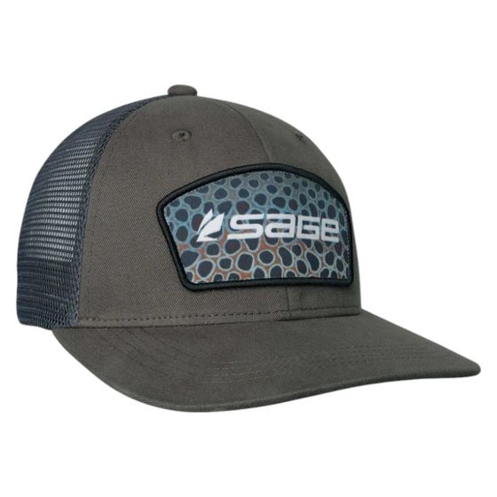 Gorra Patch Trucker Brown Trout - Green