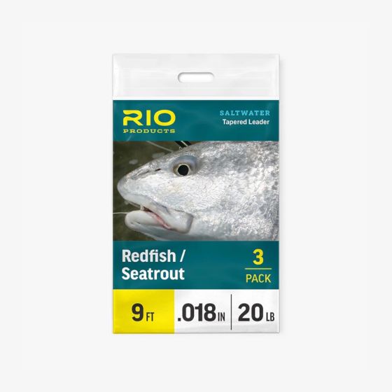 Leader Redfish/Seatrout 9ft - Pack 3